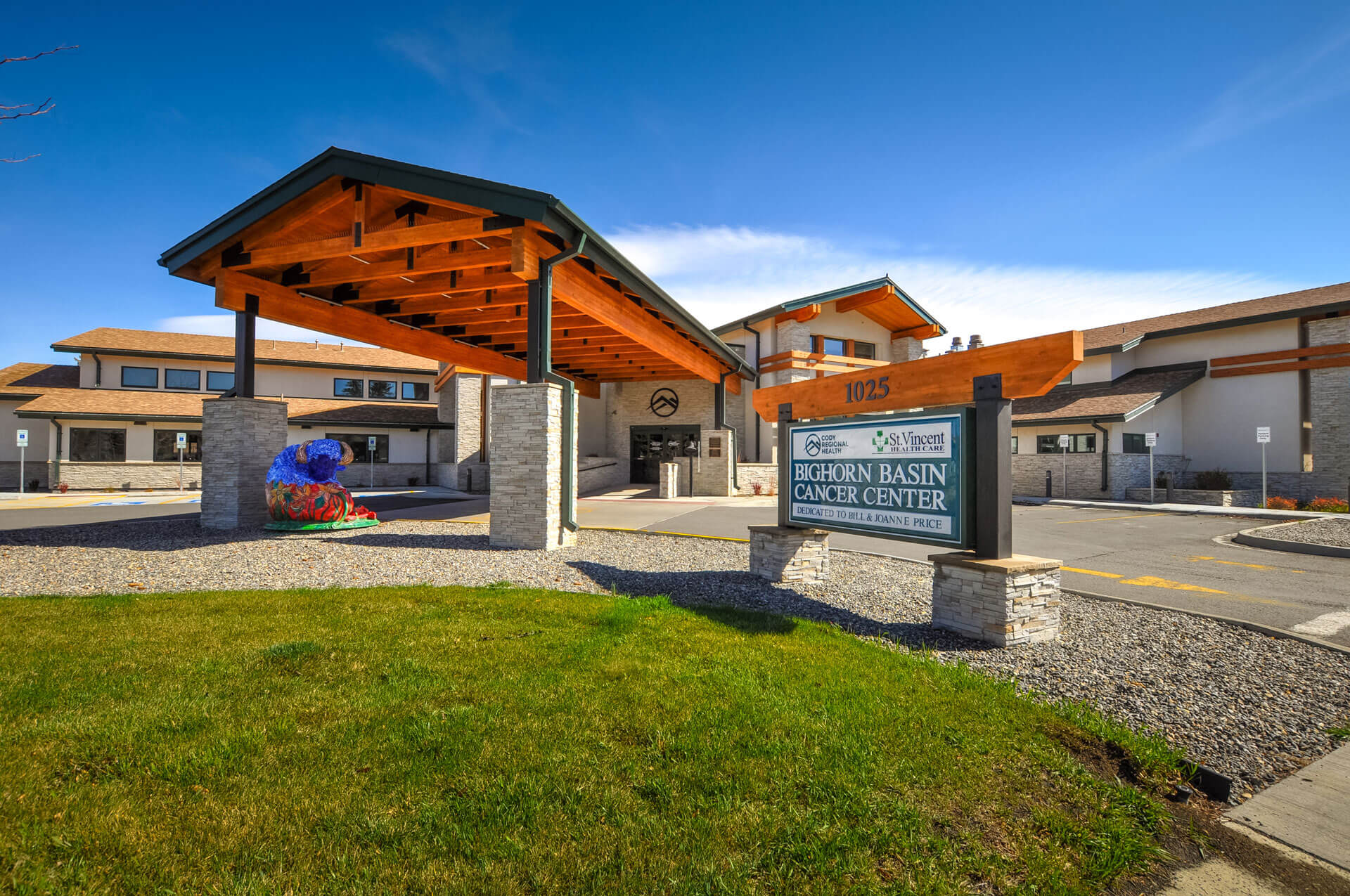Cancer center exterior